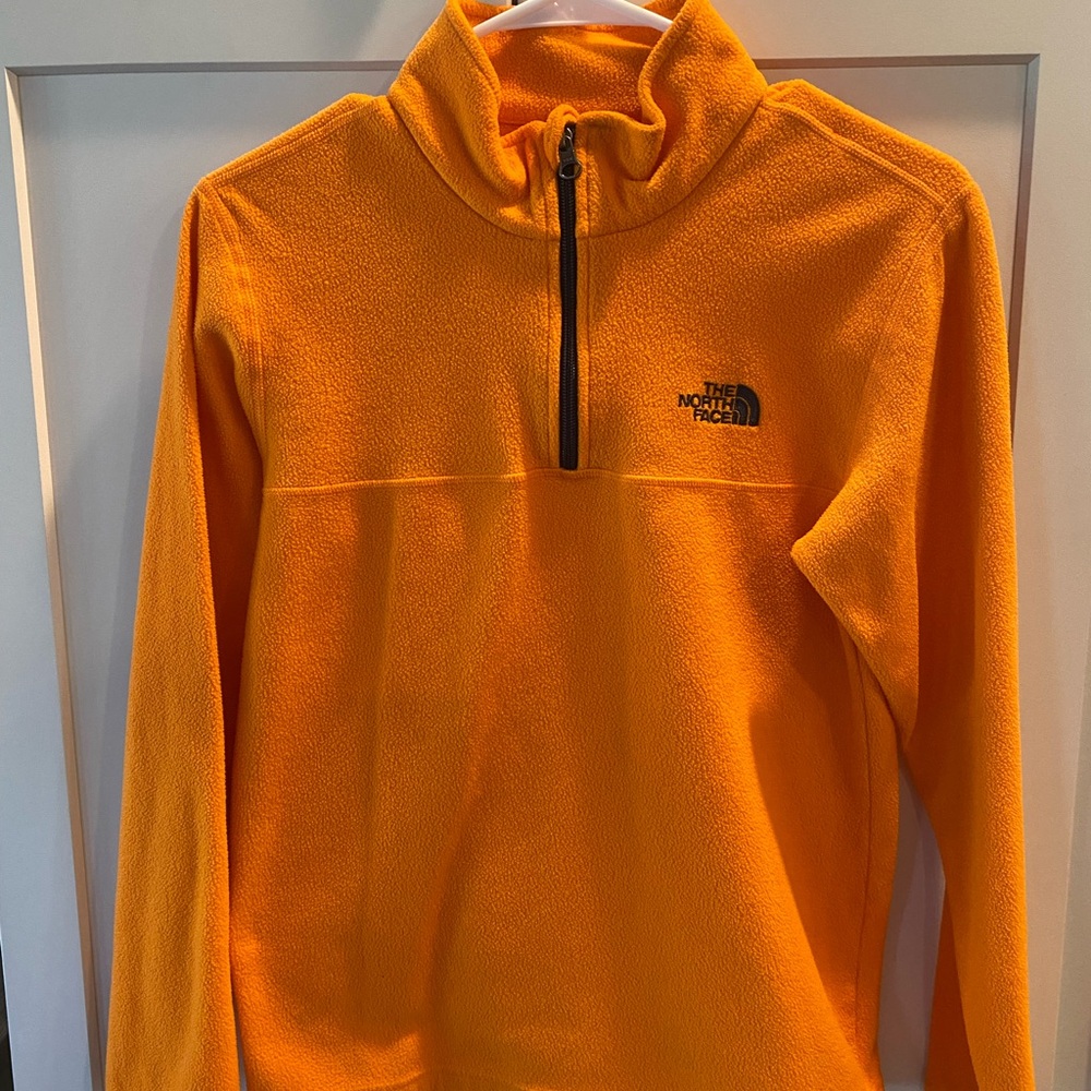 🧡The North Face boys fleece quarter zip jacket